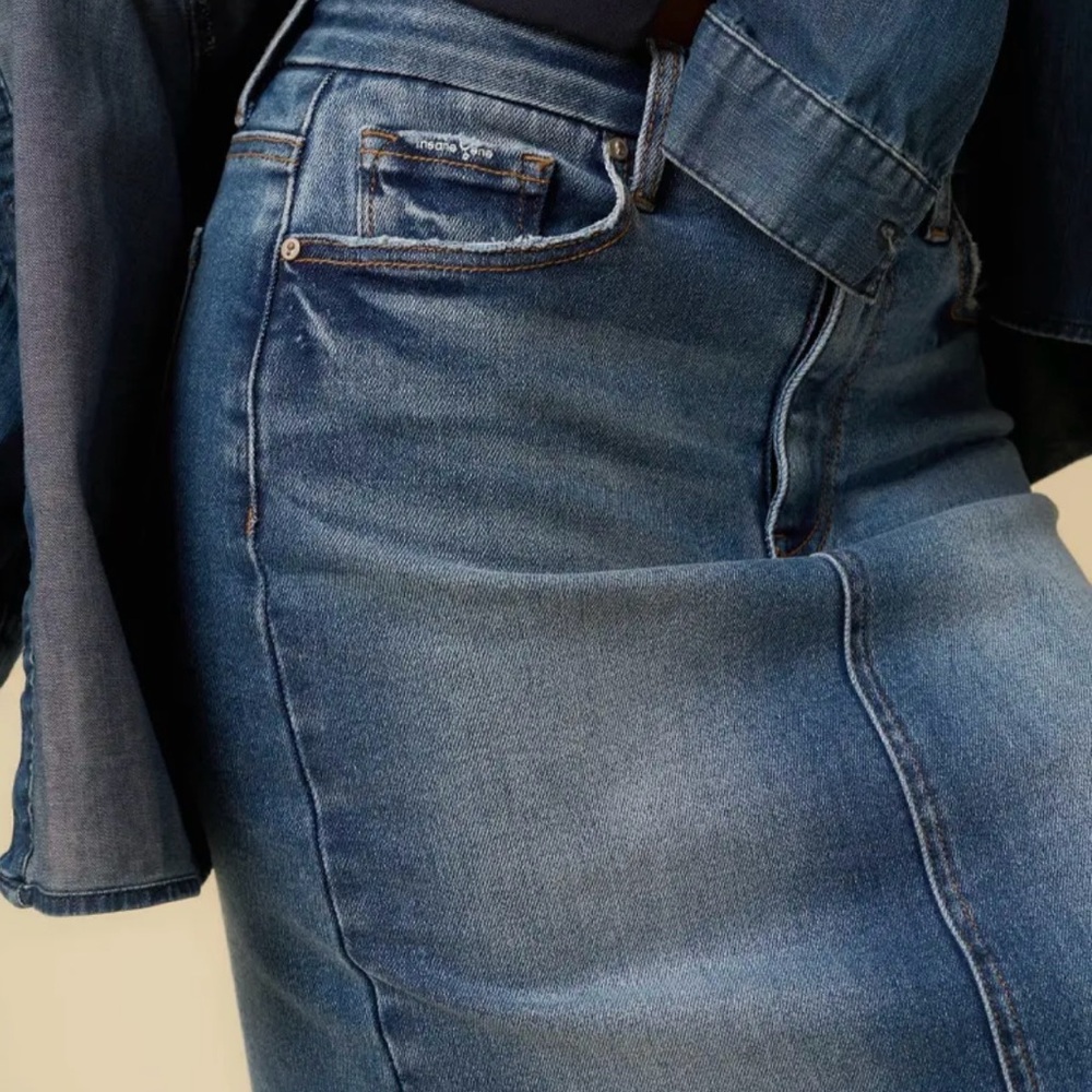 Super long maxi jeans skirt - Picture 5 of 8